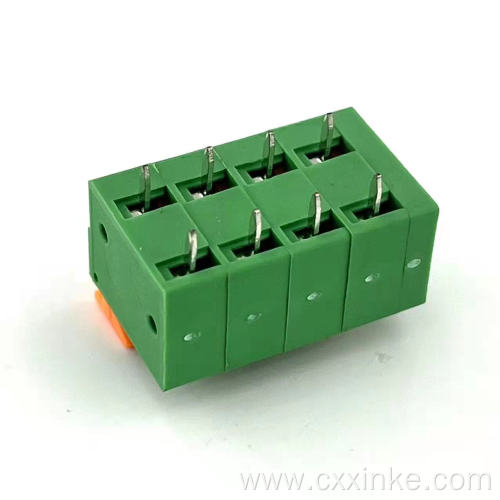 5.08MM pitch spring type PCB terminal angle